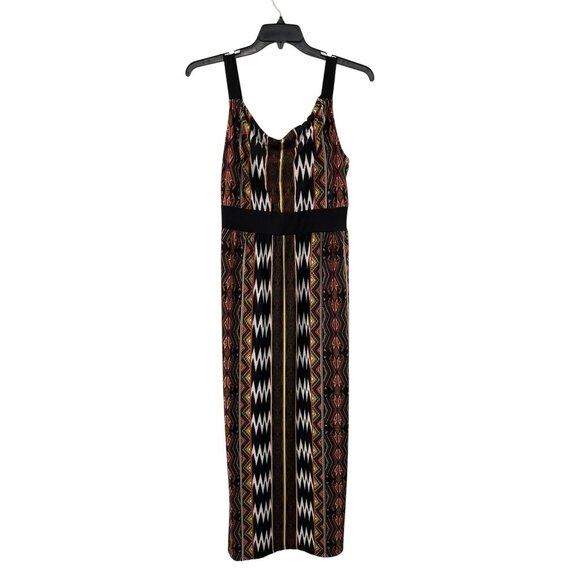 Metaphor Women’s LP Petite Maxi Dress Sleeveless Pullover Rustic Boho - Picture 1 of 11